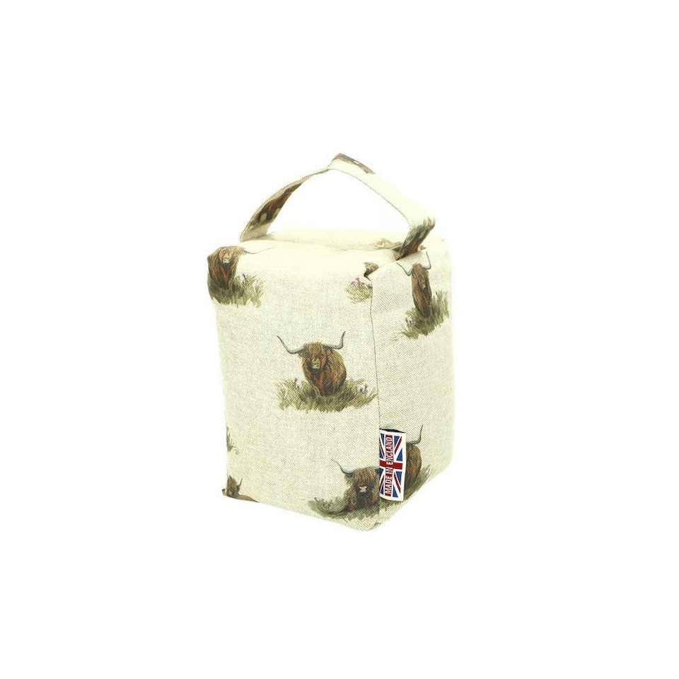 The Wheat Bag Co. Doorstop Highland Cattle