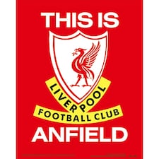 Liverpool FC Anfield Stadium 3D Print - Red/White - One Size