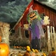 image 8 of HOMCOM Pumpkin Halloween Animatronic Prop for Indoor Outdoor Decoration