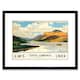 image 1 of Travel Scotland Loch Lomond Rails Home Decor 12x16" Framed Wall Art Print