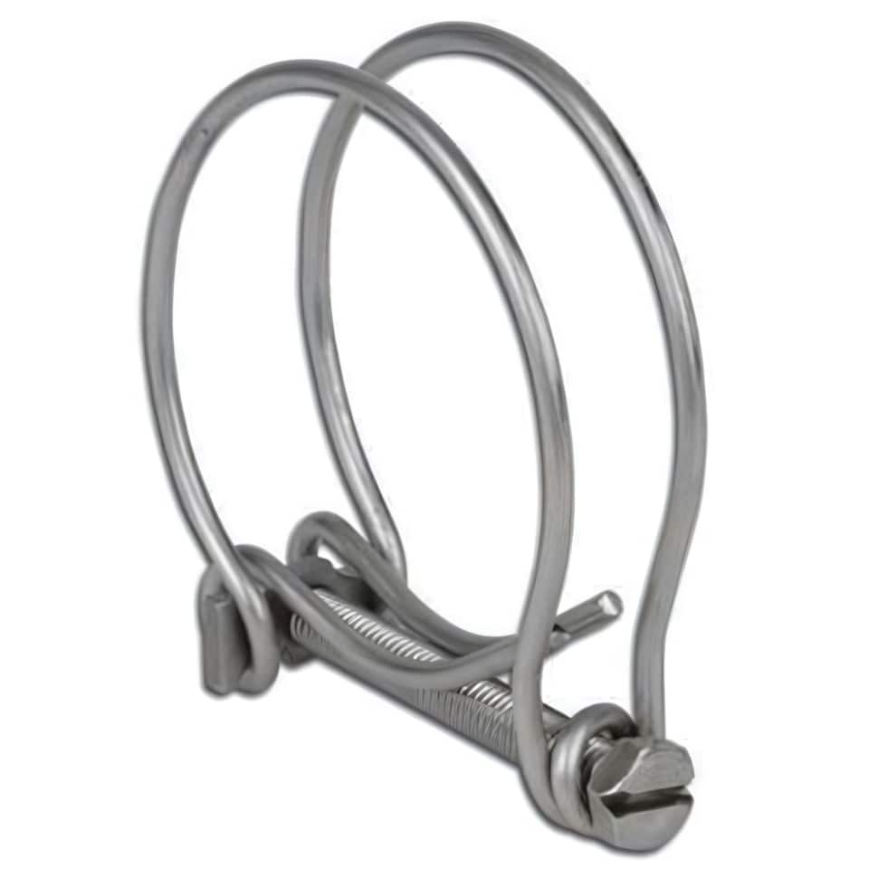 Certikin 25Mm/1.00” Double Wire Clip - Pack Of 10 (FPDW25/10)