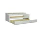 image 1 of Tyler White Guest Bed And Trundle With Theo Pocket Sprung Mattresses