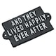 image 4 of They Lived Happy Ever After Sign Plaque Cast Iron Garden House Home Wall
