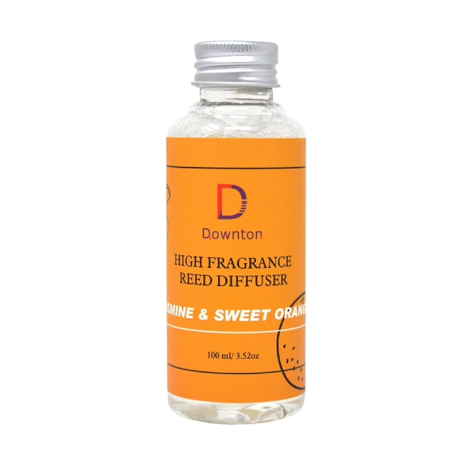image 1 of Reed Diffuser Oil 100ML Refill Bottle Fragrance Jasmin & Sweet Orange