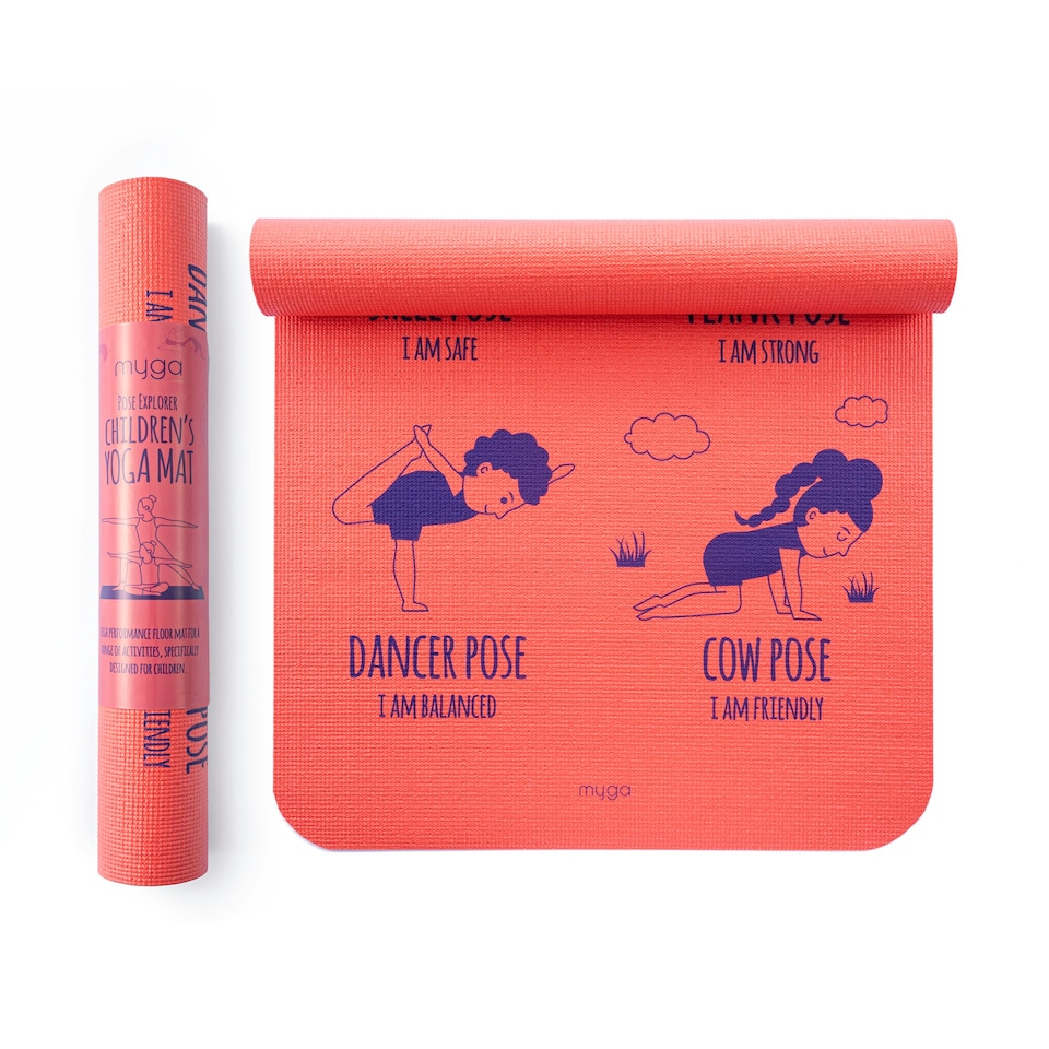 image 1 of Myga Pose Silk Print Childern's Mat