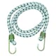 image 2 of Heavy Duty Bungee Cords Fasteners Tie Downs Strap Fastening with Metal Hooks 1pk