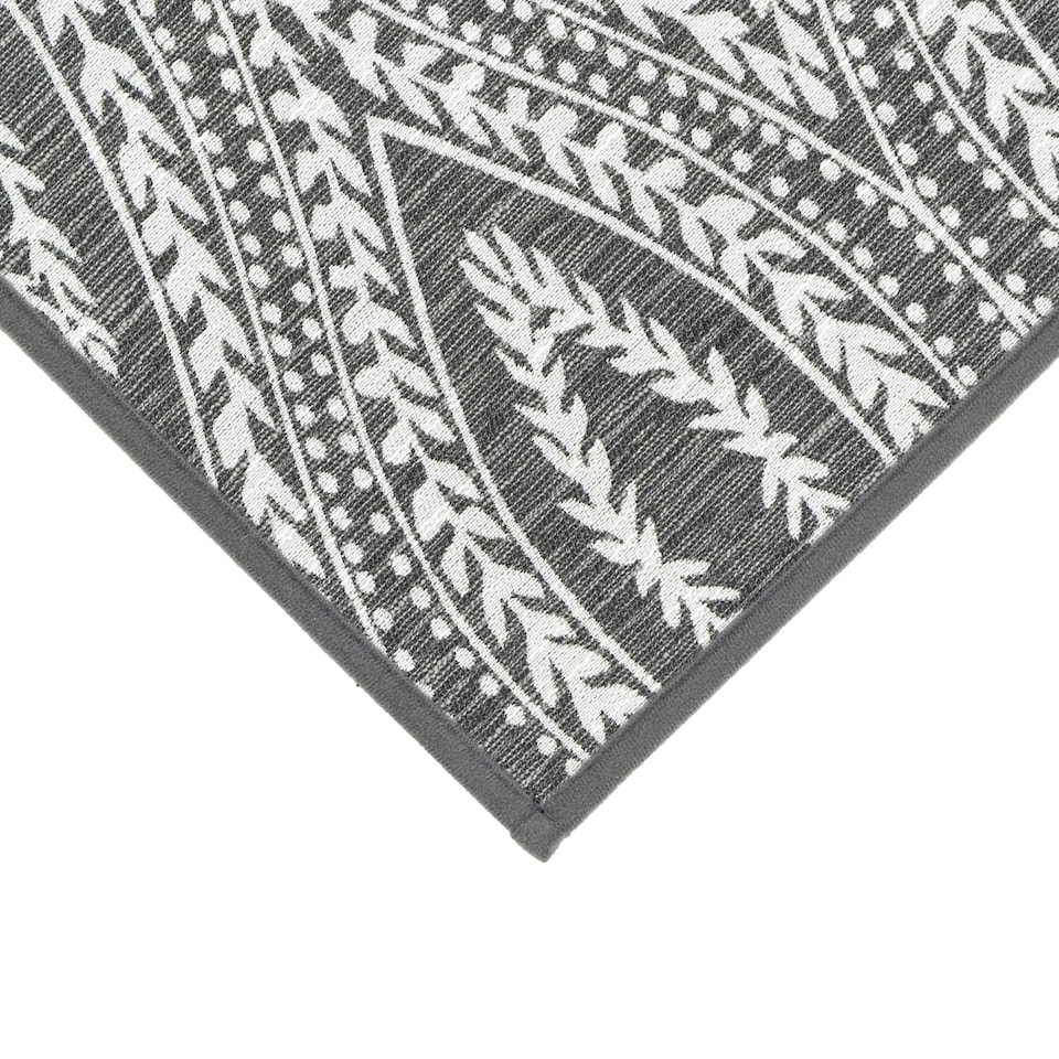 image 1 of JVL Harmony Machine Washable Entrance Runner Doormat, 50x150cm - Eyes