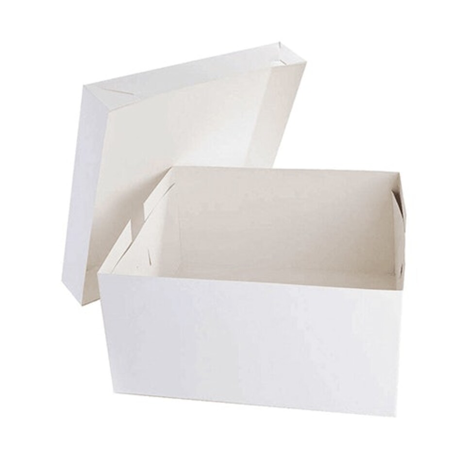 image 1 of White Cake Box 30cm White