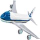 image 1 of Cobi 26610 - Boeing 747 Airforce One 1087 pcs