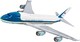 image 1 of Cobi 26610 - Boeing 747 Airforce One 1087 pcs