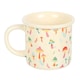 image 1 of Something Different Funky Fungi Mushroom Mug - Cream/Multicoloured - One Size