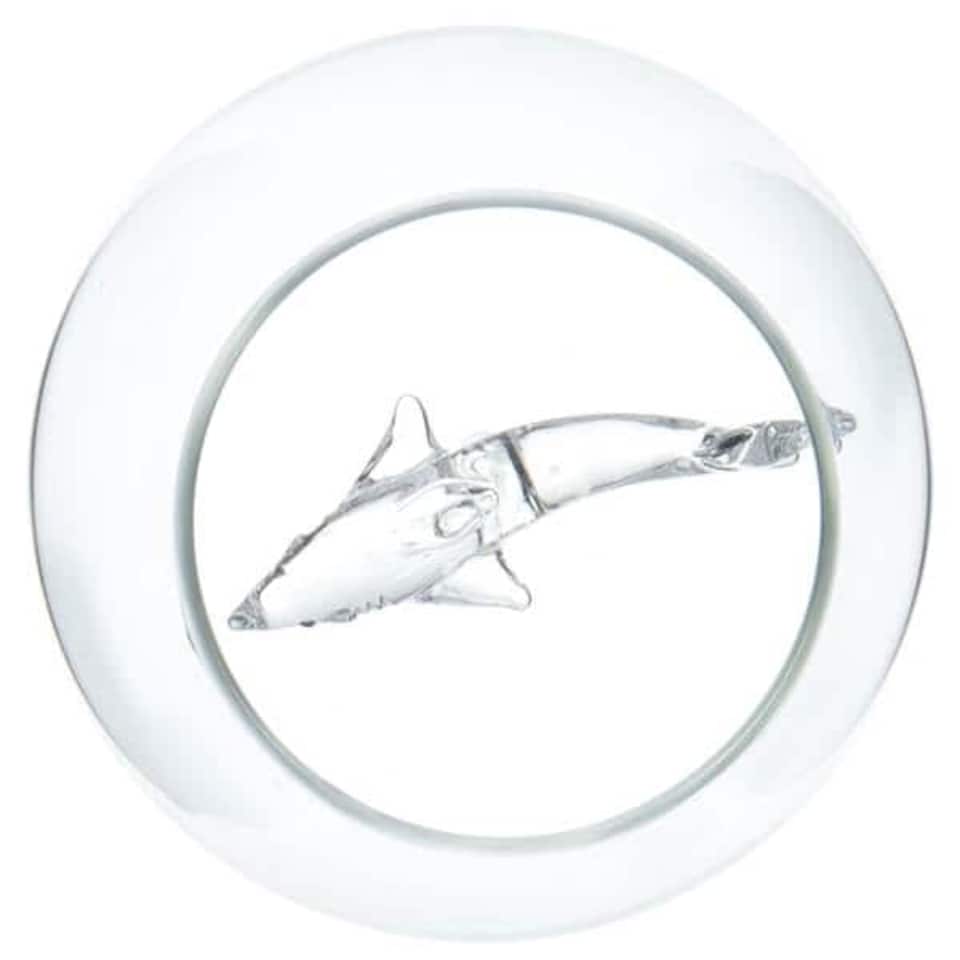 image 1 of Bar Bespoke Shark in A Glass 500ml - Transparent