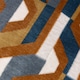 image 5 of Furn Metro Prism Velvet Cushion | Orange | Ginger