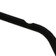image 4 of Harbour Housewares Non-Slip Velvet Hangers - 45cm - Black - Pack of 100