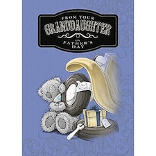 From Your Granddaughter Me to You Fathers Day Card