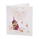 image 5 of Birthday Card - Wine Bottle, Glasses And Presents