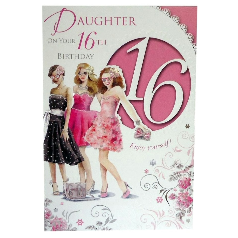 image 1 of Daughter 16th Birthday Card