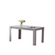 image 1 of Dining Table Grey Wood Kitchen Place for 6 Seats, Dining Table Only (Grey H75 x L140 x W80 CM) Grey