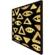 image 3 of Eyes & pyramids (Picture Frame) Grey | M