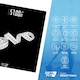 image 4 of Get Fit Bathroom Scales - Monitor Weight Loss - Digital Weighing Scale with High Precision Strain Gauge Sensor, LCD Display & Automatic On/Off - Black