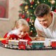 image 6 of 13-Piece Classic Toy Train Set for Kids With Light Smoke Realistic Sounds & 11ft Track Perfect for Christmas Display & Year Round Play