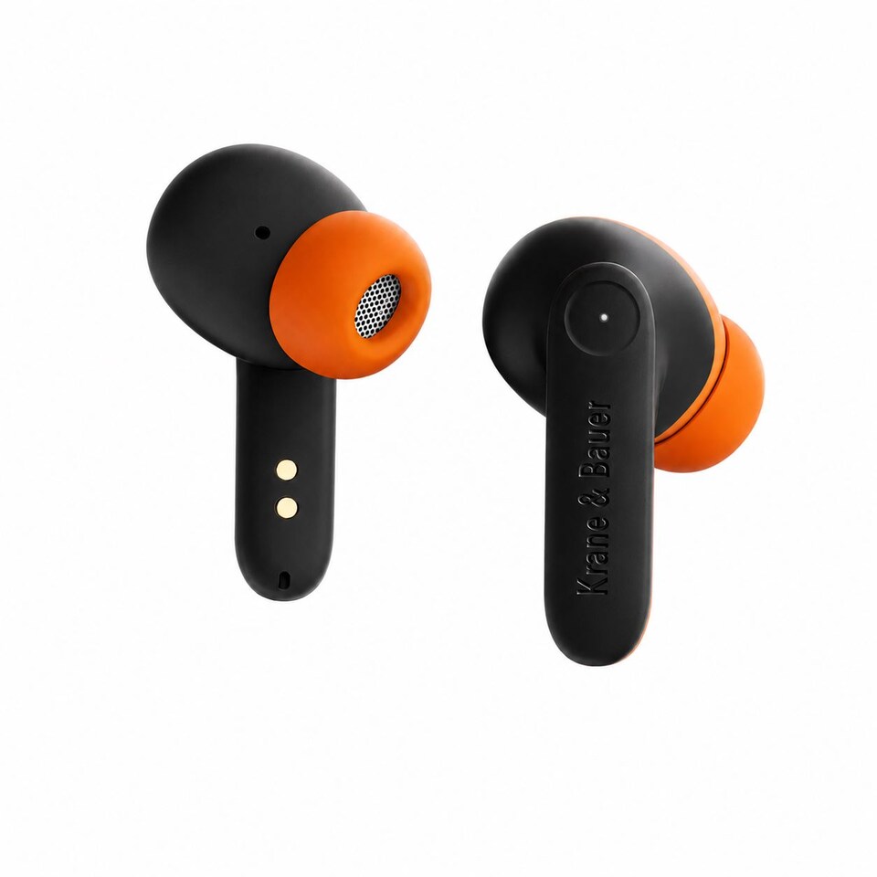 image 1 of Krane & Bauer Blizzard II Wireless In-Ear Headphones, Black