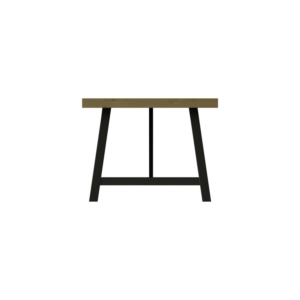 image 1 of Lowry 1.6m Dining Table Driftwood Lacquered Solid Reclaimed Pine Brown