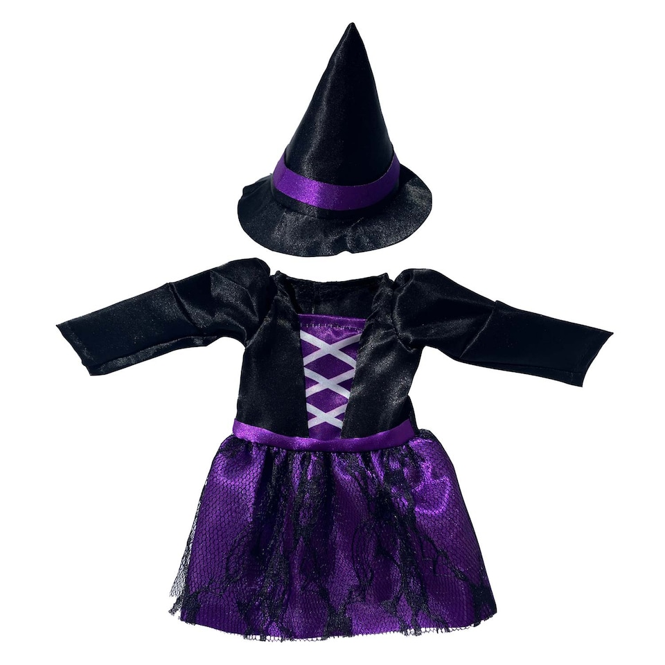 image 1 of The Boo Crew Halloween Doll Costume - Spooky Tabletop Decor and Seasonal Collectible