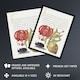 image 2 of Turks Cap Lily Fig and Beetle Calligraphy Huge Wall Art Print 18X24 In