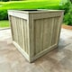 image 1 of Kent Garden Planter - Pressure Treated Wood - L60 x W60 x H60 cm Brown