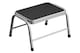 image 1 of Interiors by Premier Silver Rubber Step Stool, Non-Slip Surface With Wide Base For Extra Stability, Compact And Durable Design