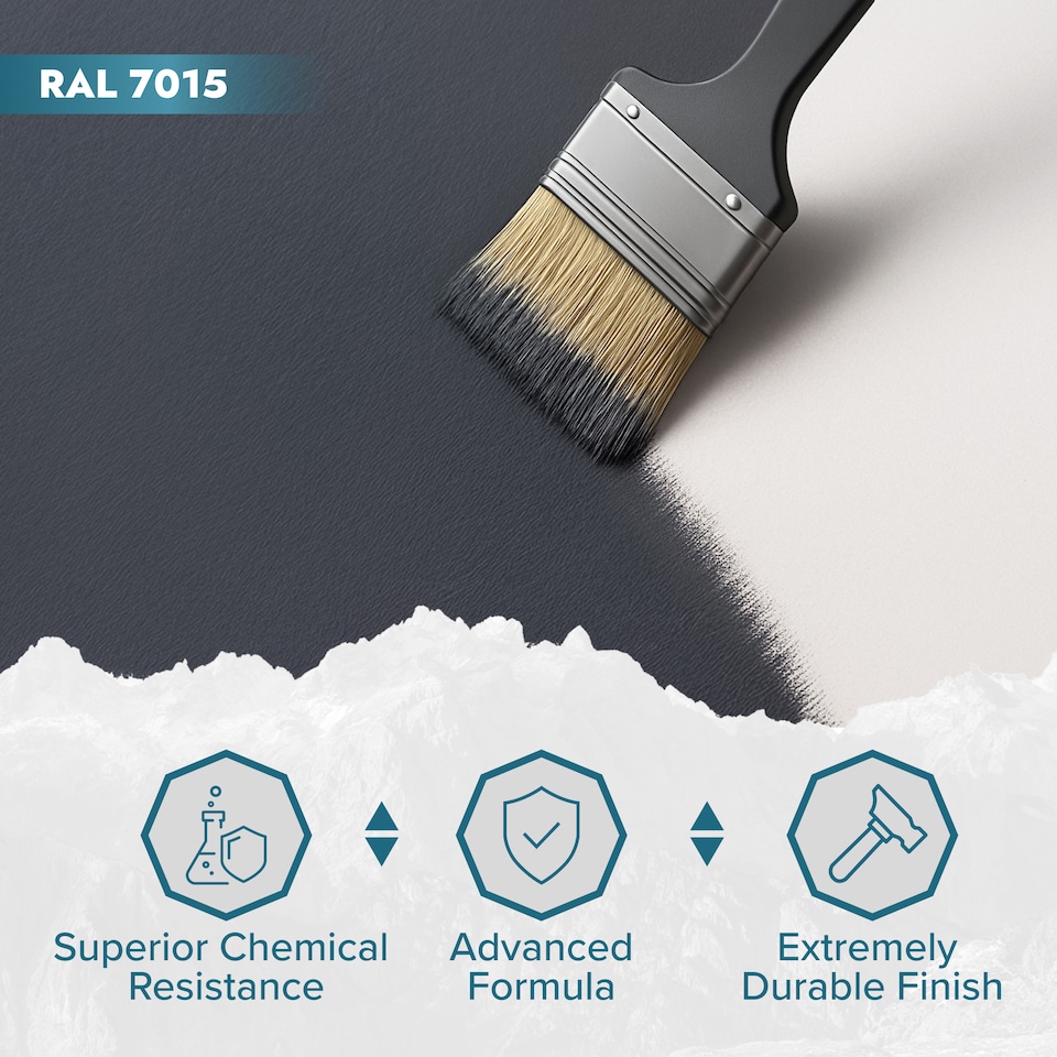 image 1 of Polar Water Based Garage & Floor Paint Low VOC | Grey | Dark Grey | 5 litre
