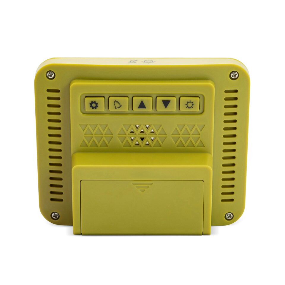 image 1 of Acctim Otto Superbrite® Digital Bedside Alarm Clock Yellow | Heathland