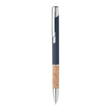 MidOcean Veria Push Button Aluminium Pen - Blue - One Size