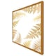 image 1 of Gold fern (Picture Frame) Brown | Oak | M