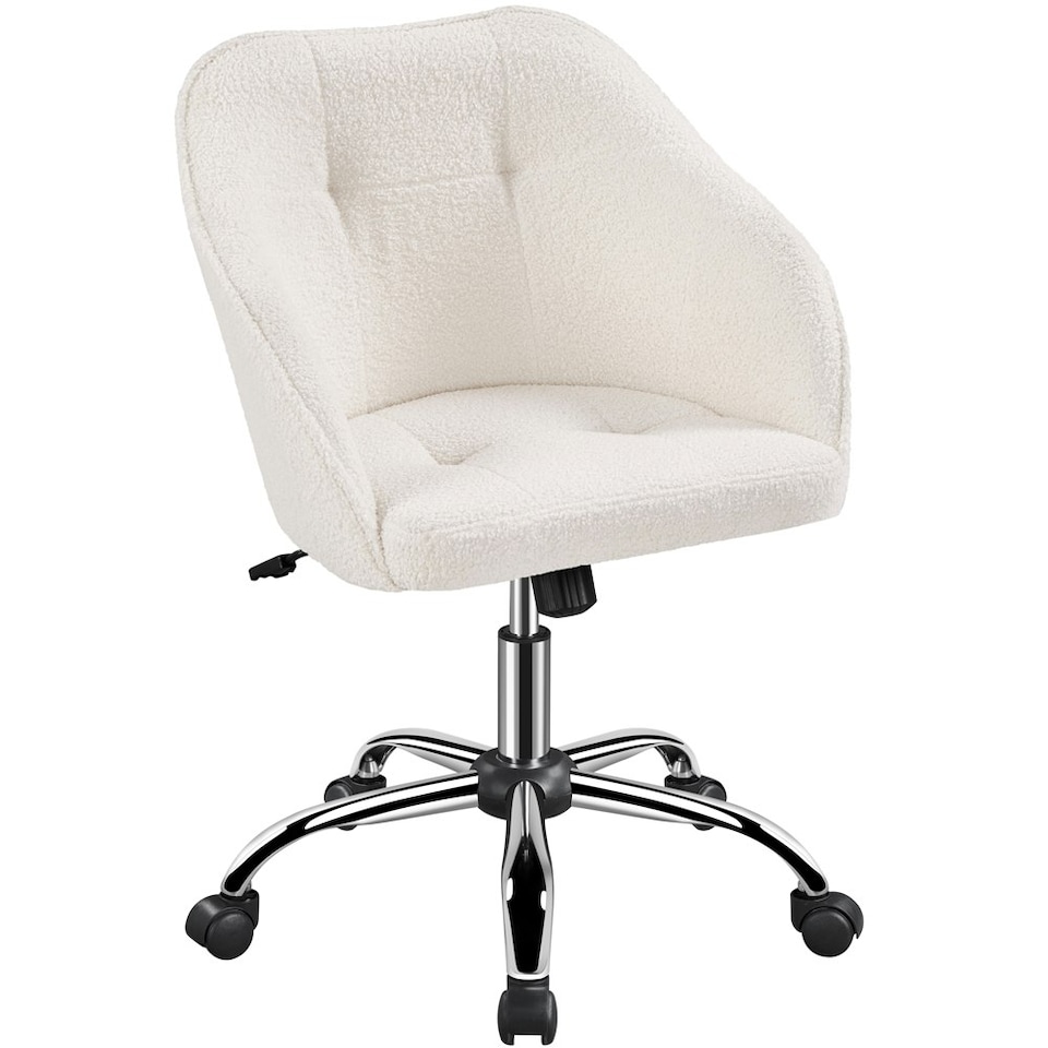 image 1 of Yaheetech Soft Height Adjustable 360° Swivel Computer Chair