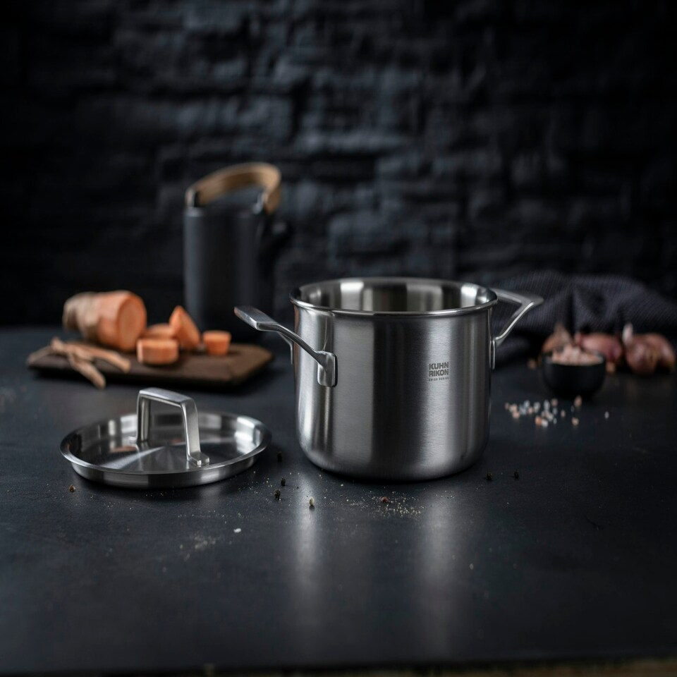 image 1 of CULINARY FIVEPLY 3pc Mixed Cookware Set