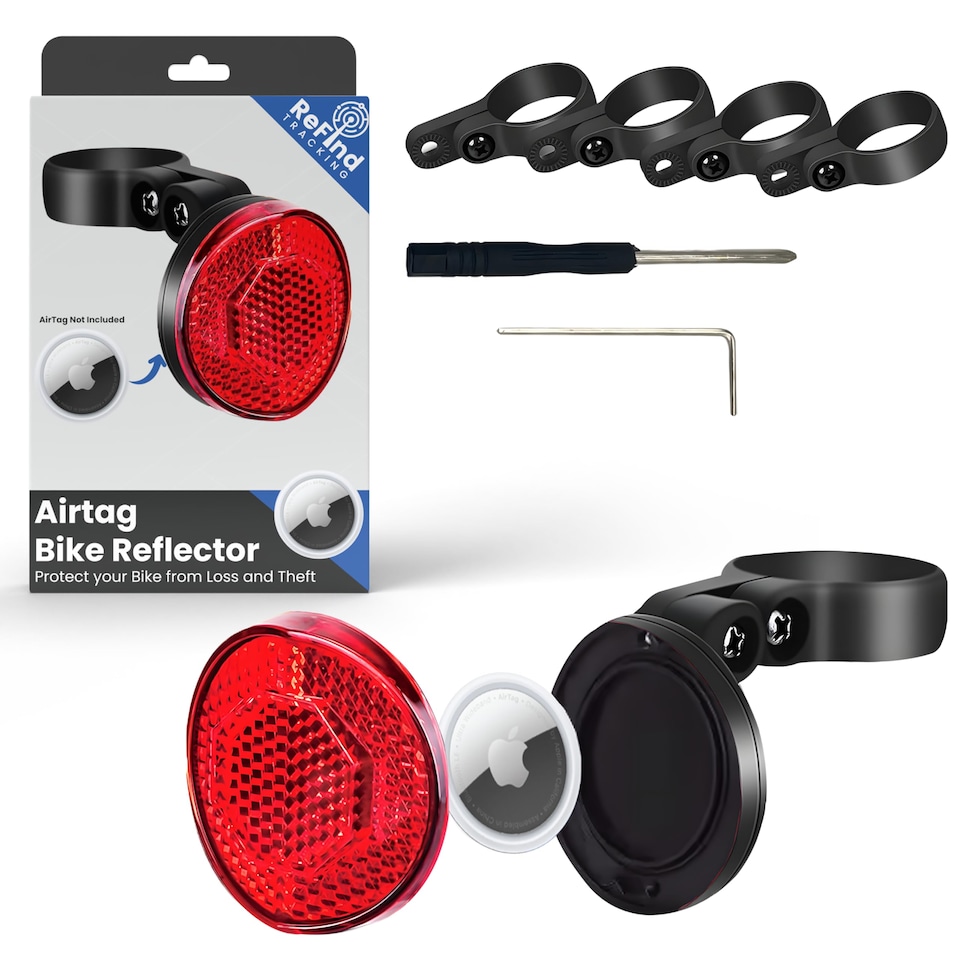 image 1 of Bike Reflector Hidden Holder for Apple Reflector (With P09)