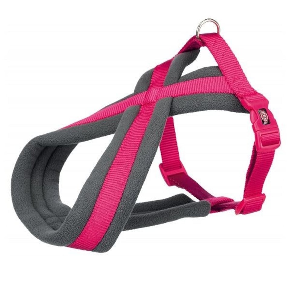 Trixie Premium Touring Dog Harness - Fuchsia, XS-S