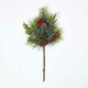 image 2 of Homescapes Artificial Bouquet Winter Woodland and Eucalyptus Single Stem