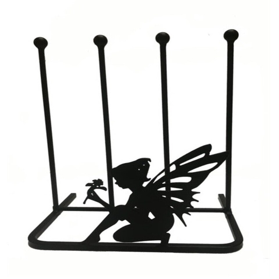 2 Pair Boot Rack - Fairy - Steel - L29 x W39 x H48 cm - Black Black