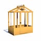 image 1 of Holkham 6 x 4 Greenhouse - Timber - L119 x W190.3 x H237.3 cm