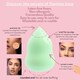 image 3 of Nanshy 4-in-1 Marvel Makeup Blending Sponge - Mint Green