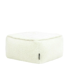 icon Amara Borg Bean Bag Pouffe Natural Cream