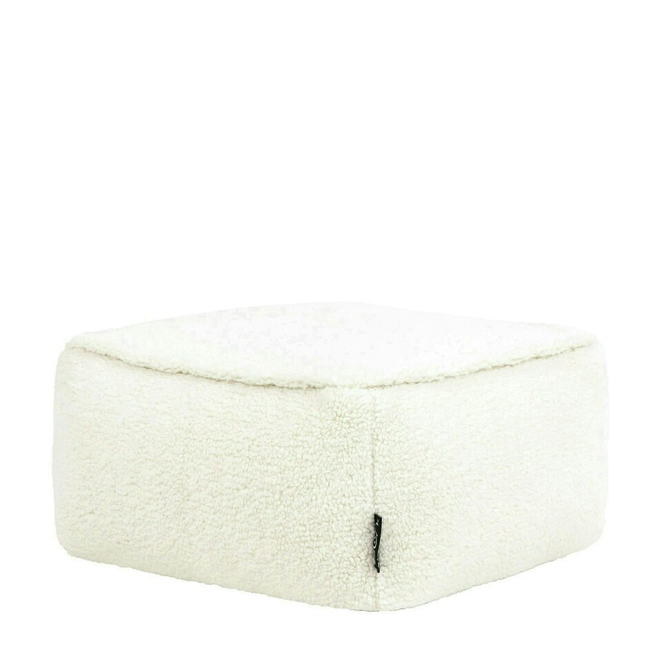image 1 of icon Amara Borg Bean Bag Pouffe Natural Cream
