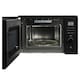 image 3 of Cookology 900W Built-in Microwave with Grill 25L Integrated Design - TCM25BGL Black