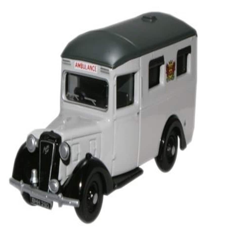 Oxford Diecast Austin 18 Ambulance Carlisle
