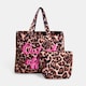 image 1 of OHS Out of Office Beach Bag with Pouch Towelling Shoulder Tote Bag