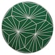 image 7 of 60cm Round Mosaic Ceramic Garden Bistro Table | Multi | Geometric Green | 1