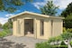 image 1 of Elgin 44 w - o doors & Elgin 44 SGC-Log Cabin, Wooden Garden Room, Timber Summerhouse, Home Office - L527.9 x W430 x H267.9 cm | Brown